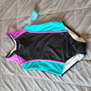 NWT SPEEDO Girl's Bathing Suit Size 16 XL